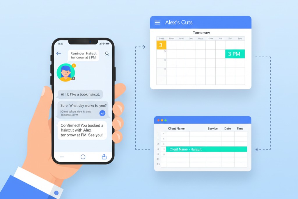 ат-бот для приёма заявок и записи клиентов